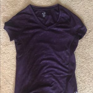 XS purple workout T-shirt
